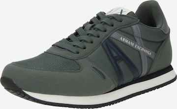 ARMANI EXCHANGE Sneaker in Grün: predná strana