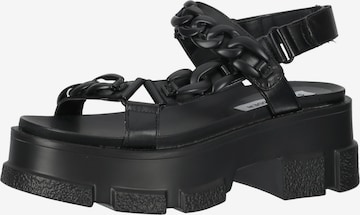 STEVE MADDEN Sandale in Schwarz: predná strana