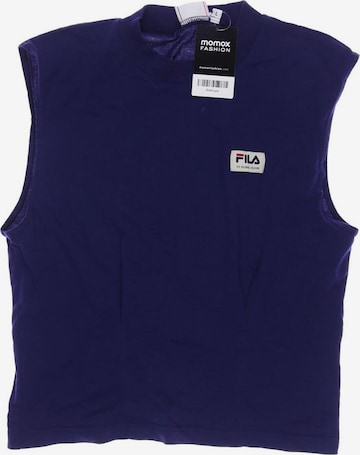 FILA Top & Shirt in L in Blue: front