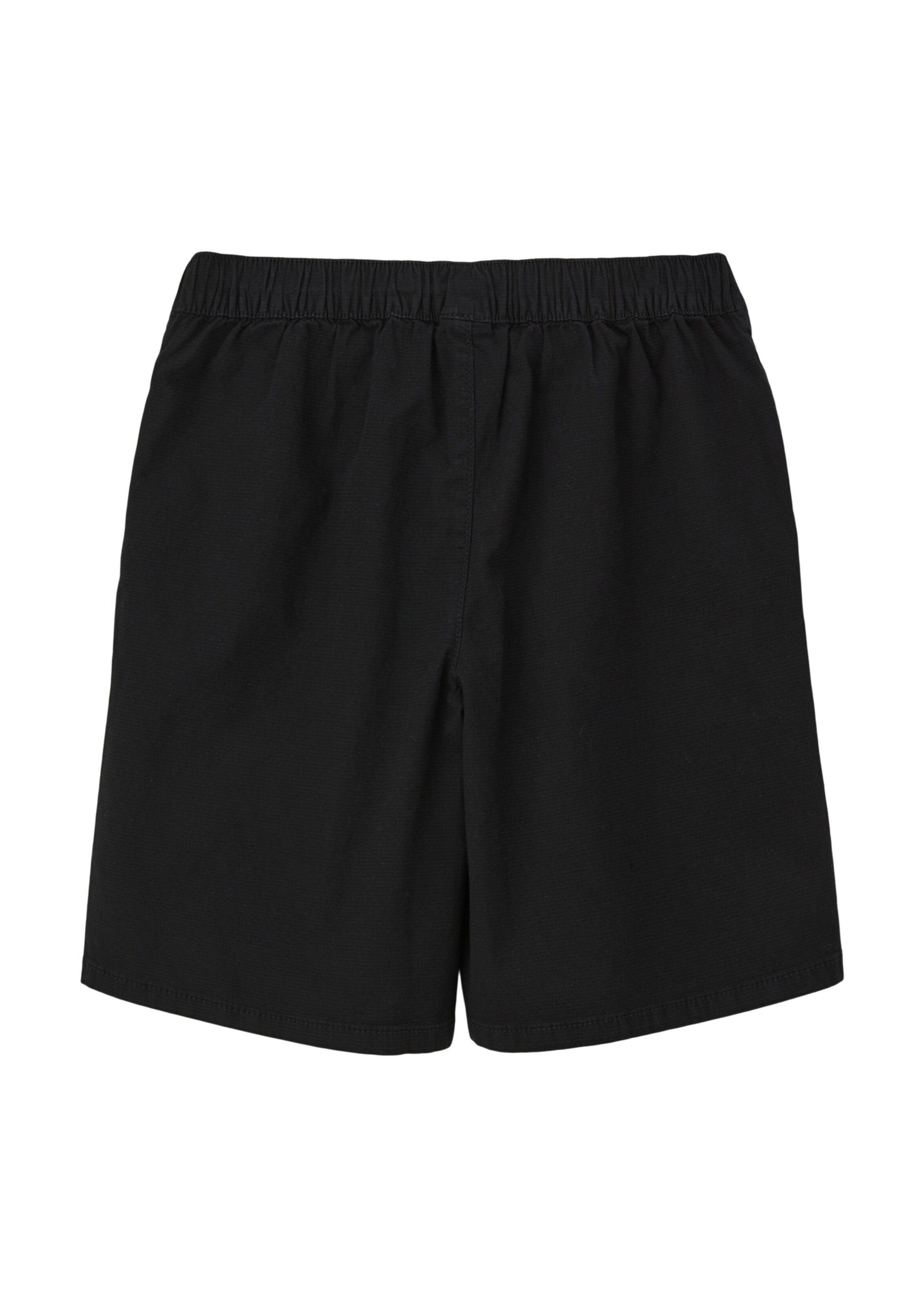 s.Oliver Široke hlačnice Hlače | črna barva: zadnja stran