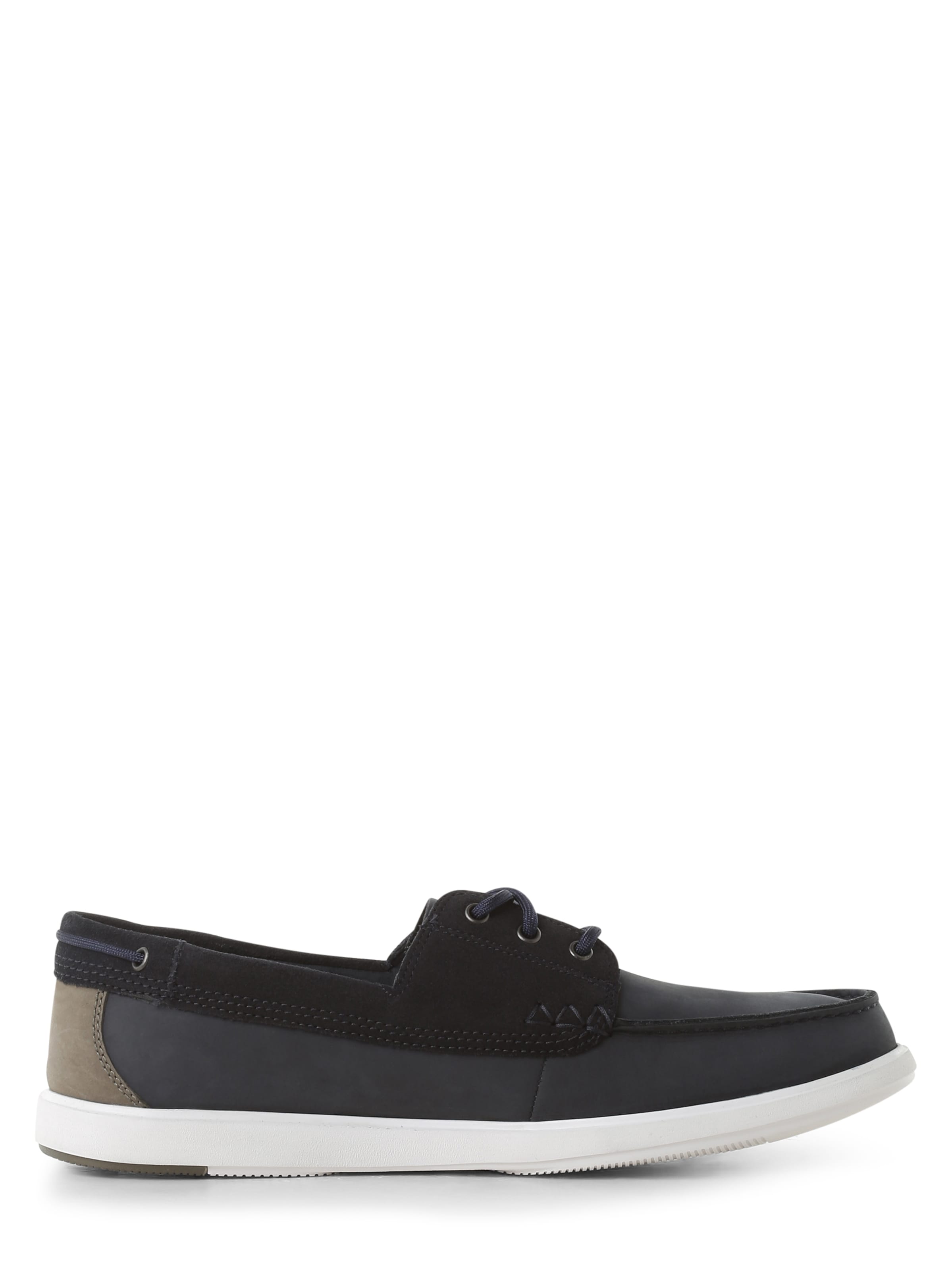 CLARKS Moccasins 'Bratton Boat' in Blue