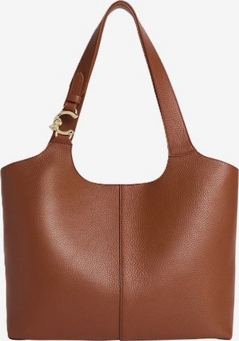 Coccinelle Schultertasche 'E1SHA110201' in Braun: Vorderseite