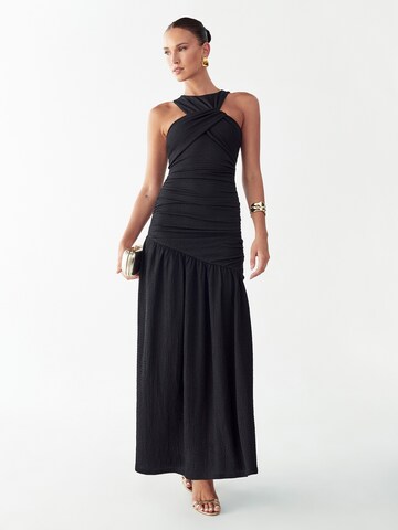 BWLDR Suknia wieczorowa 'KYLE' w kolorze czarny: przód