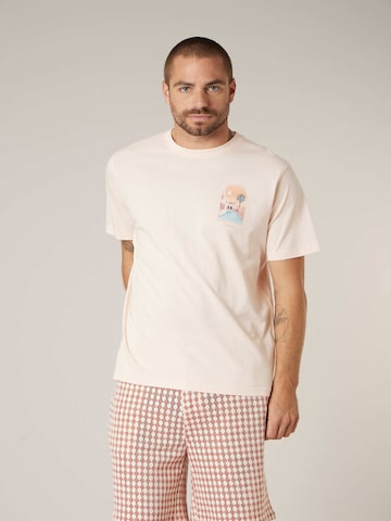 T-Shirt 'Marrakech' Deeluxe en rose : devant