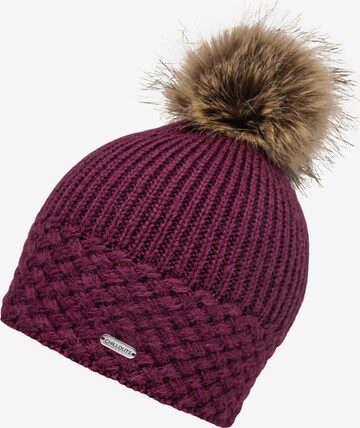 chillouts Beanie in Purple: front