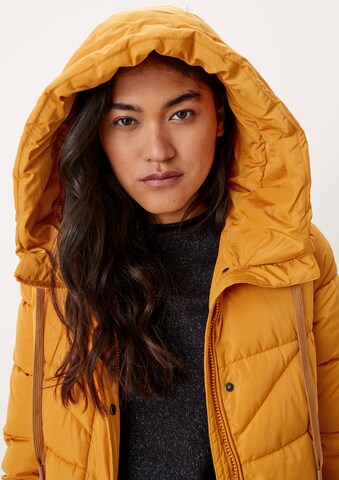QS by s.Oliver Between-Seasons Coat in Yellow