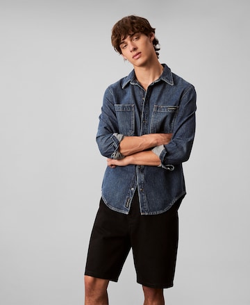 Loosefit Jean '90's' Calvin Klein Jeans en noir : devant