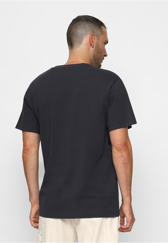 Mister Tee Shirt 'Weekend Wolf' in Blue