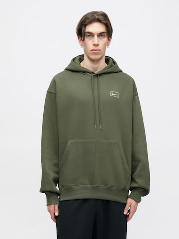 Nike Sportswear Dressipluus, värv roheline: eest vaates