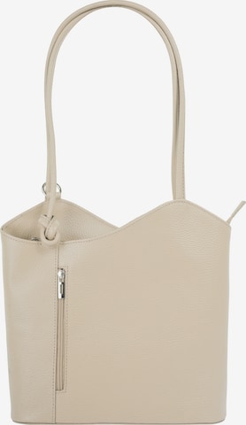 Cluty Rucksack in Beige: Vorderseite