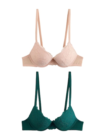 Reggiseno Next di colore crema / verde scuro, Visualizzazione prodotti