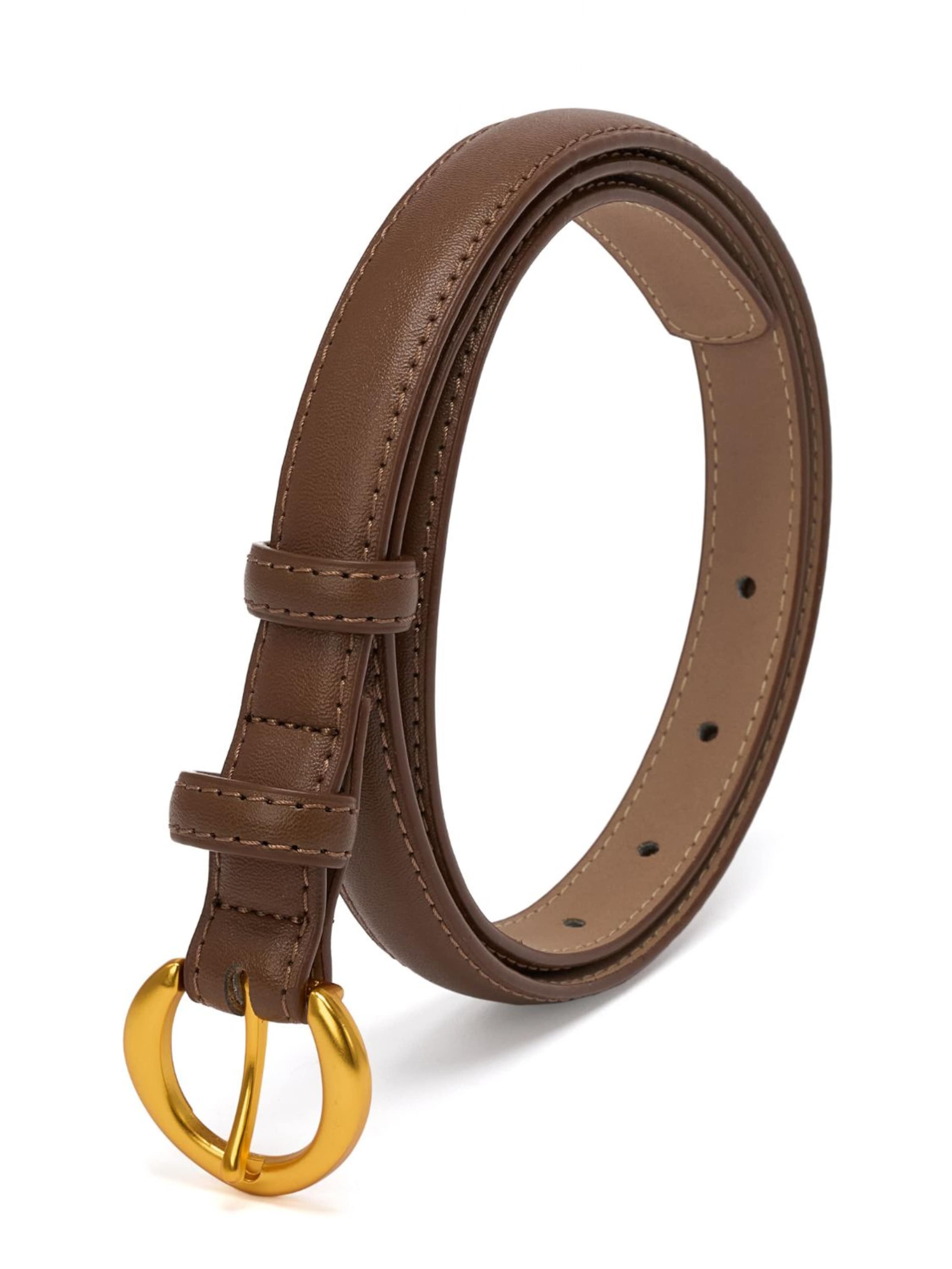jolar Belt 'ELEGENT' in Brown: front