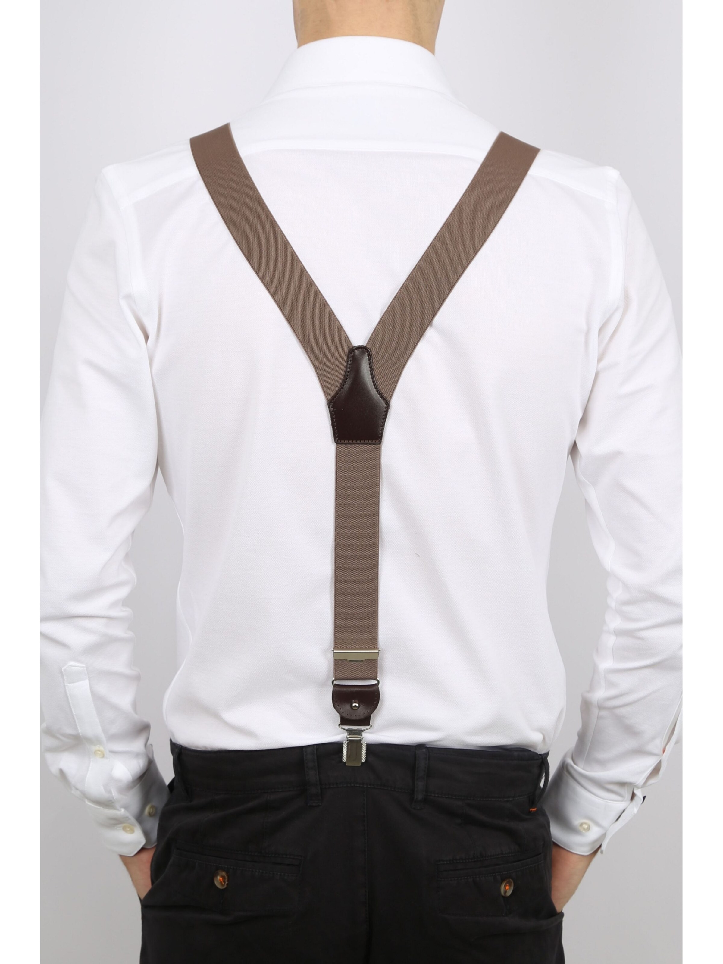 Profuomo Hosenträger‌ in Braun