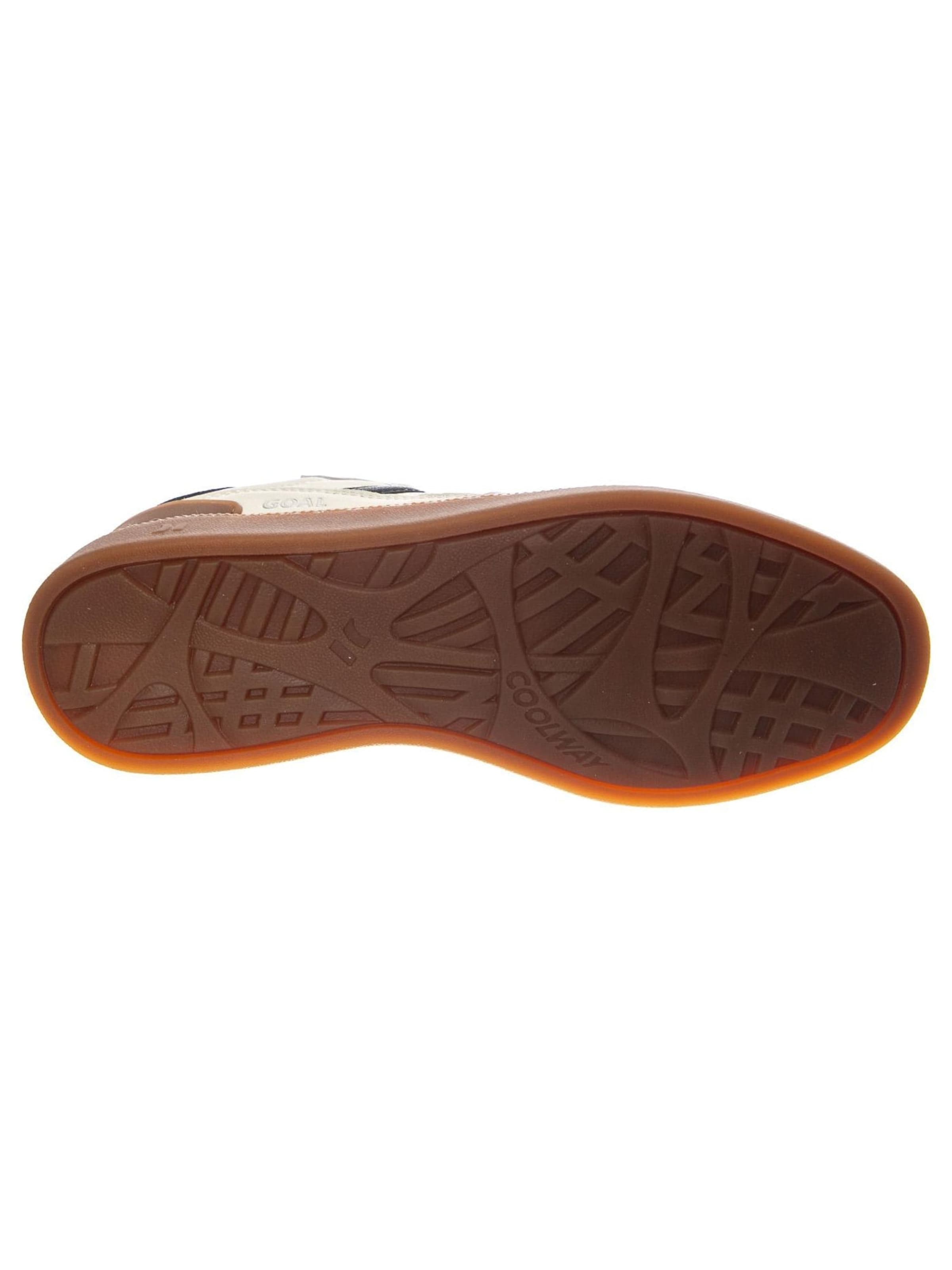 COOLWAY Sporty snøresko 'Goal Whs White Shoes' i hvid
