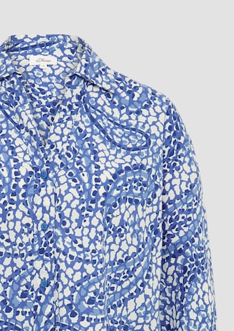 Camicia da donna di s.Oliver in blu