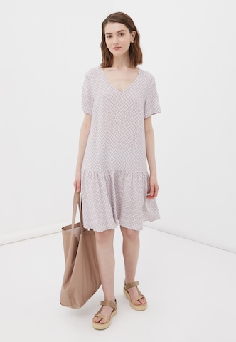 Finn Flare Sommerkleid 'Print' in Lila