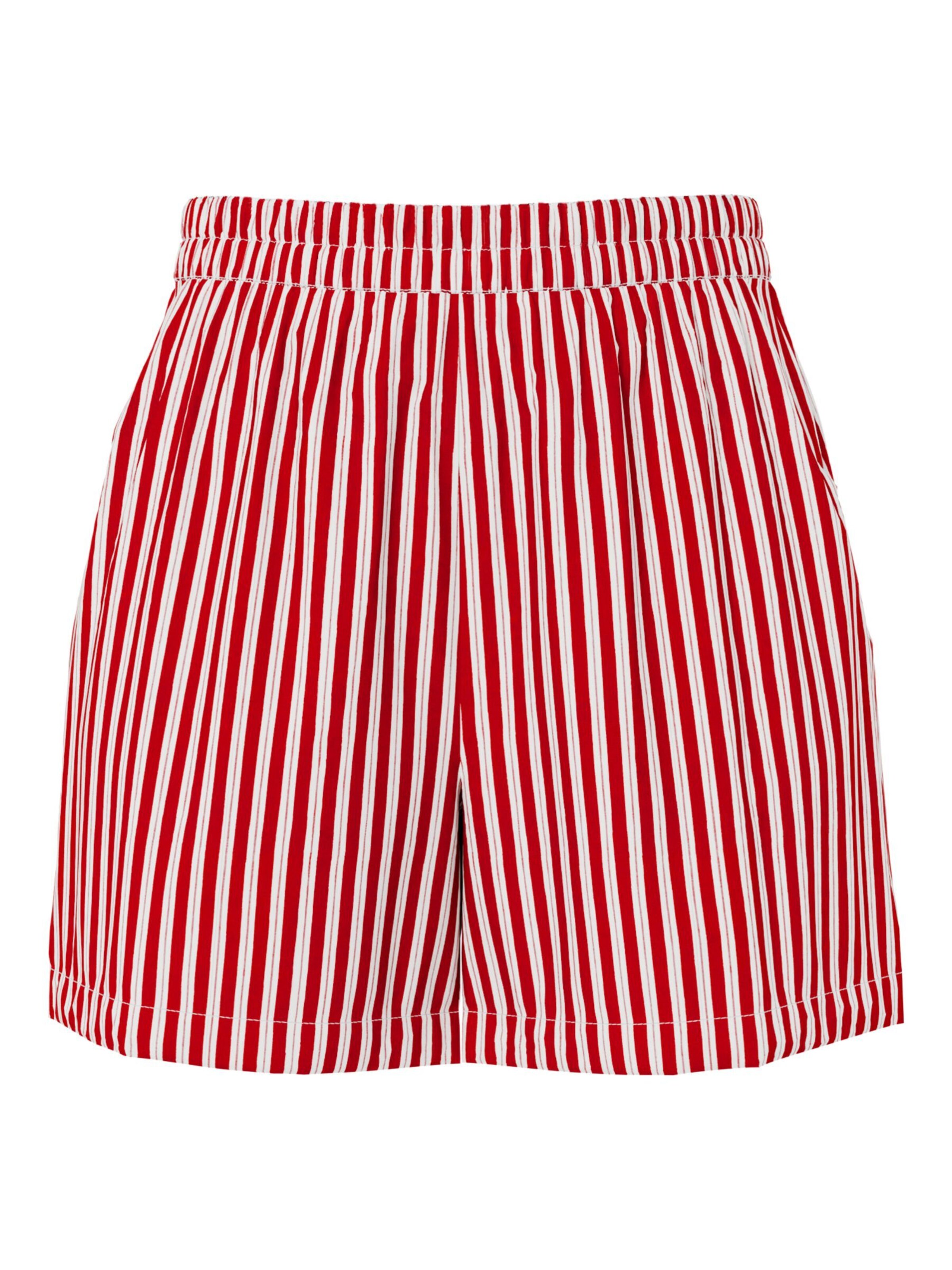 PIECES Broek 'PCJolly' in Rood: voorkant