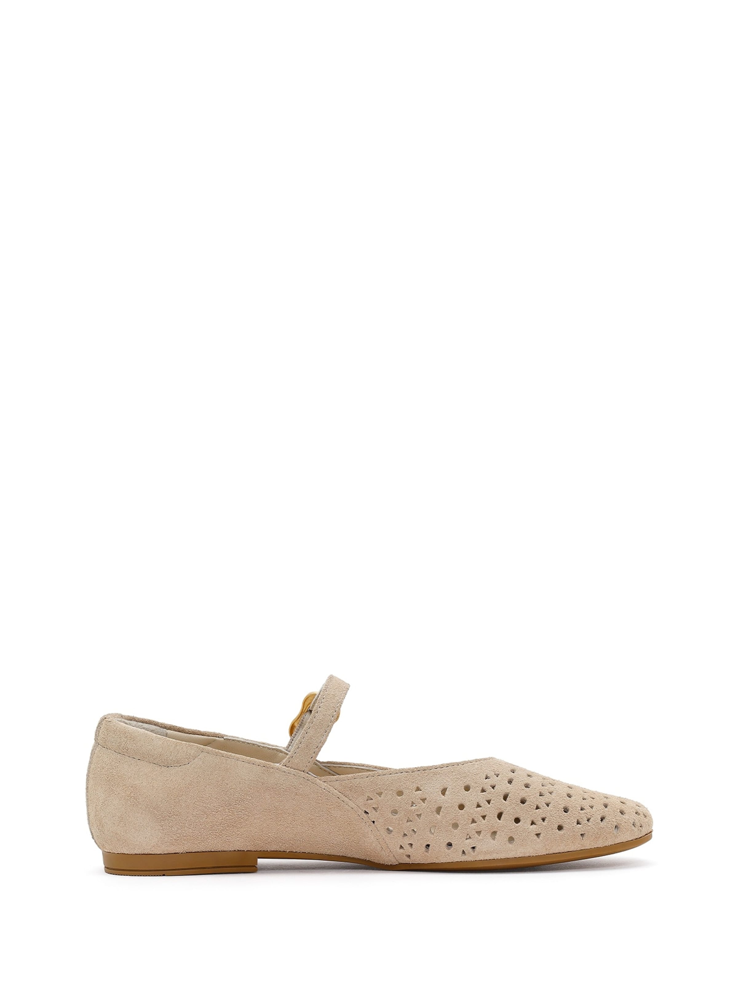 Derimod Ballerina in Beige