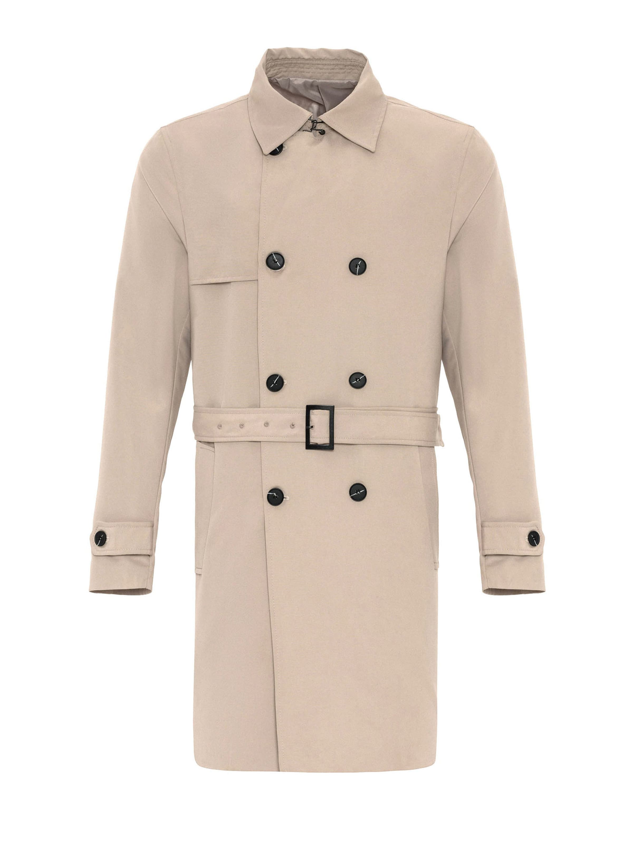 Antioch Övergångsrock i beige: framsida