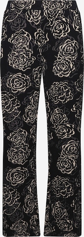 Ulla Popken Trousers in Black: front