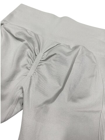 Skinny Leggings 'Wulibike Flex Core Seamless Scrunch Yoga Leggings' di WULIBIKE in grigio