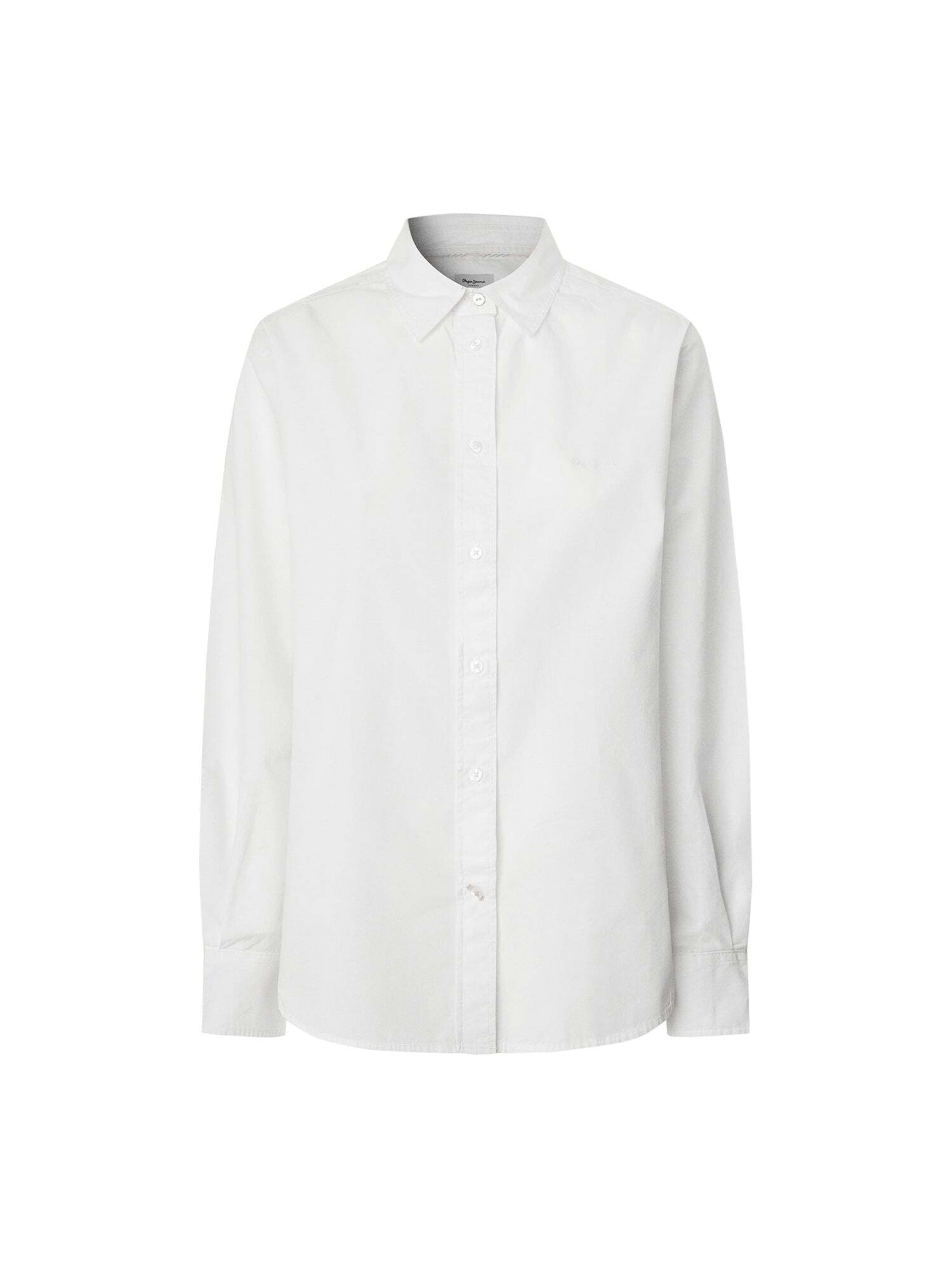 Pepe Jeans Bluse 'Bego' in Weiß: Vorderseite