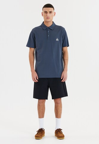 SOS Poloshirt 'Monviso' in Blau