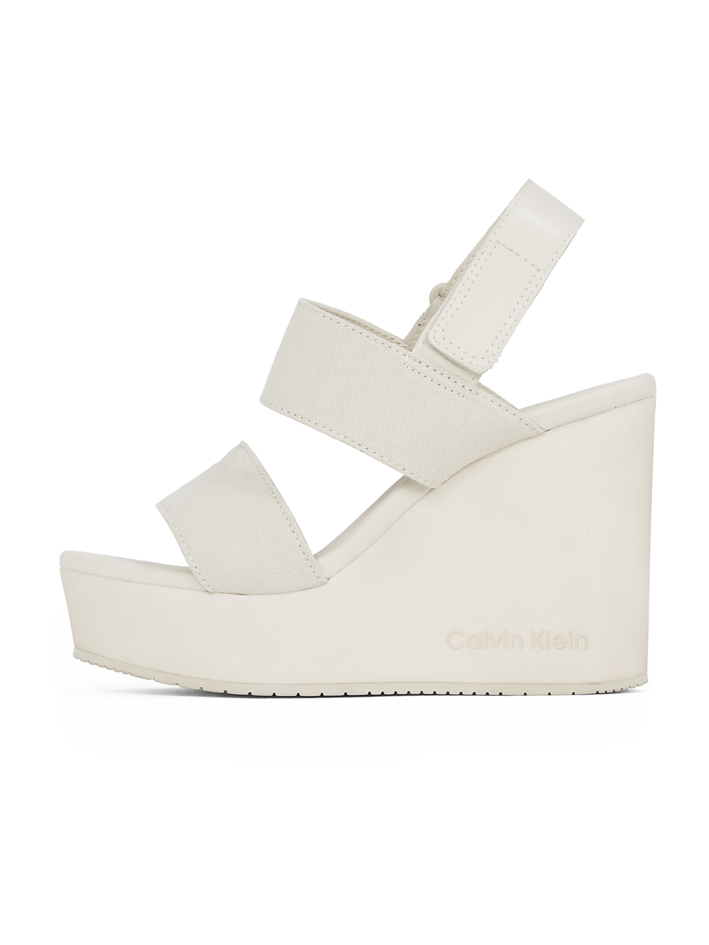 Calvin Klein Босоножки в Серый: спереди