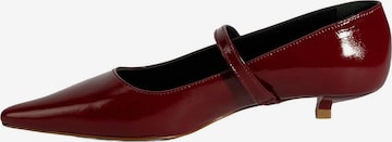 Escarpins 'Ballettschuhe' Desa en rouge : devant