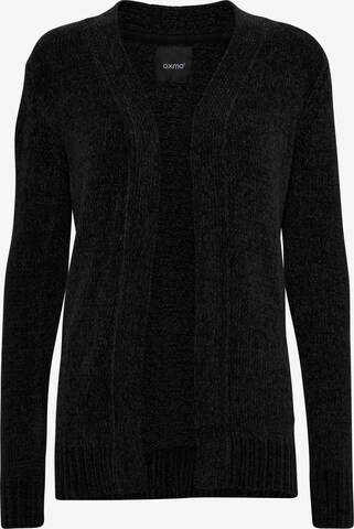 Oxmo Gebreid vest 'Elisabet Knit' in Zwart: voorkant