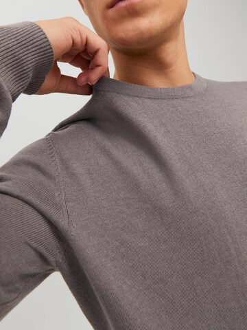 JACK & JONES Pullover 'Emil' in Braun