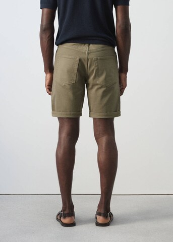 MANGO MAN Slim fit Jeans 'Nepto' in Green