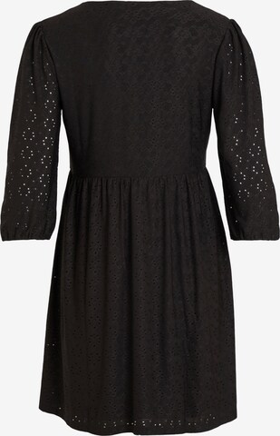 VILA Shirt Dress 'Kawa' in Black