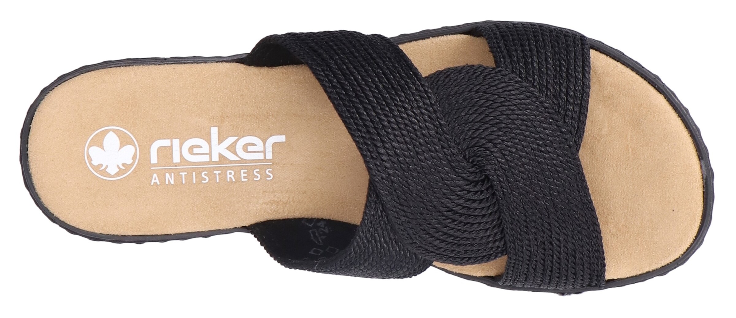 Rieker Pantolette in Schwarz