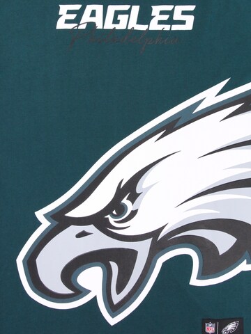 Recovered Functioneel shirt 'NFL Eagles Philadelphia' in Groen