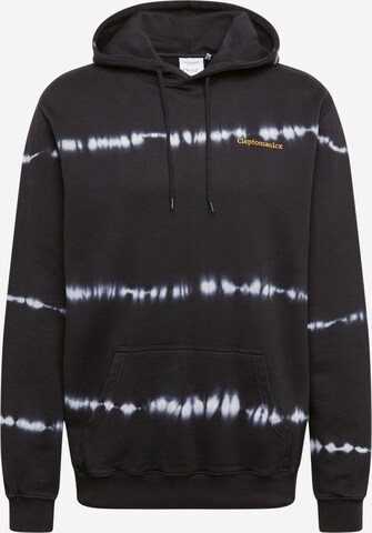 Cleptomanicx Sweatshirt 'Dandada' in Schwarz: predná strana