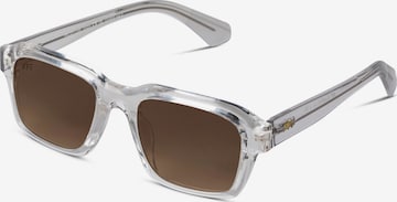 X Frame Therapy Sunglasses 'Glareflux Sun' in Brown: front