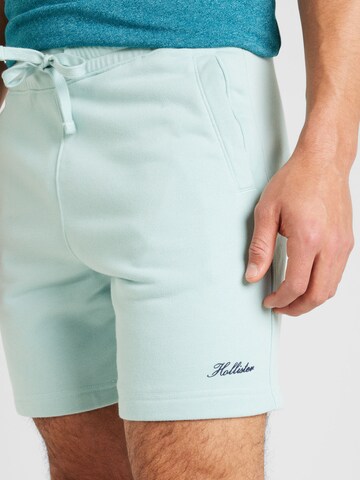 HOLLISTER Regular Trousers in Blue