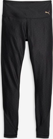 Skinny Pantalon de sport 'Concept' PUMA en noir : devant