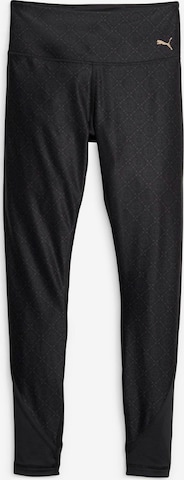 PUMASkinny Sportske hlače 'Concept' - crna boja: prednji dio