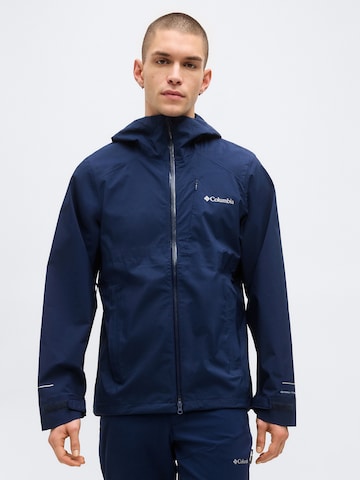 COLUMBIA Outdoorová bunda 'Trailborne™' - Modrá: predná strana