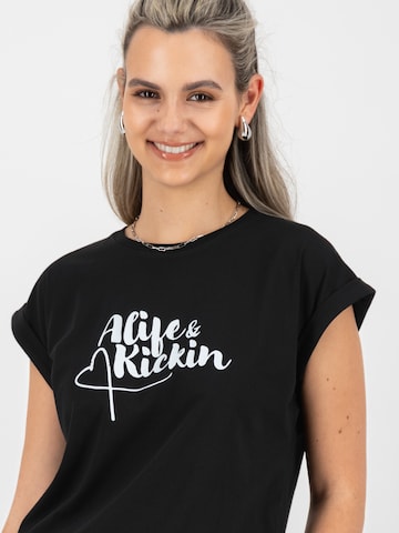 Maglietta 'EnidAK P' di Alife and Kickin in nero