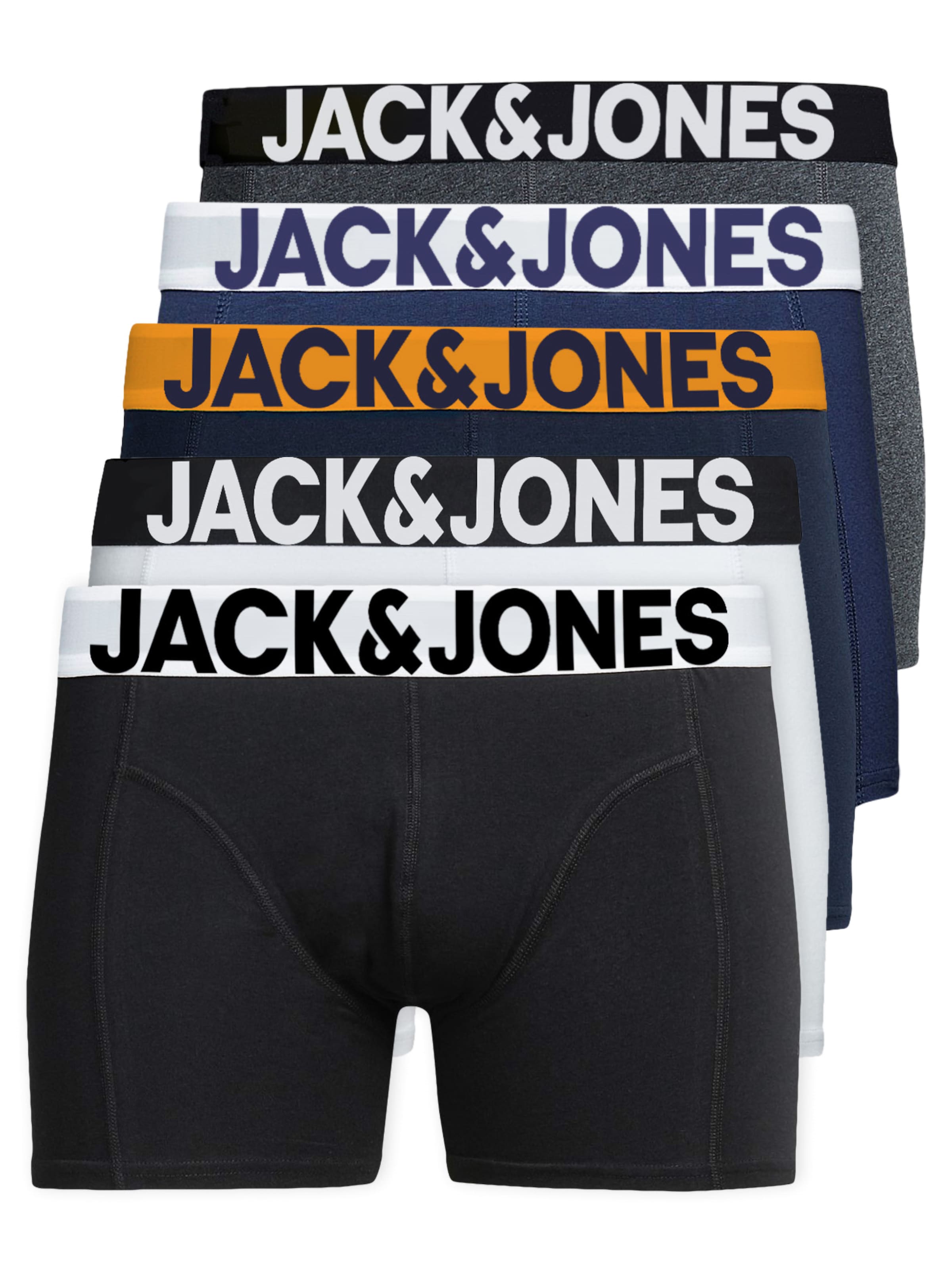 JACK & JONES Boxer shorts 'JJSolid' in Blue: front