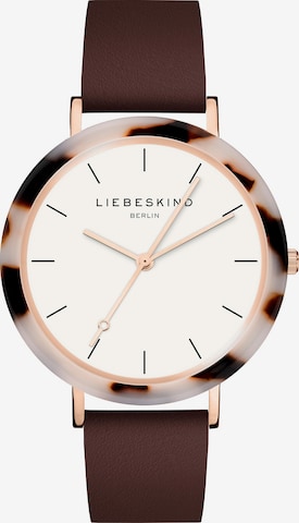 Liebeskind Berlin Analog watch in Brown: front