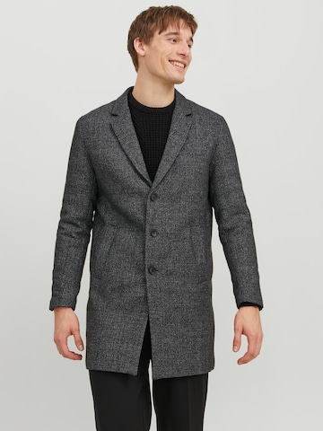 Manteau mi-saison 'Morrison' JACK & JONES en gris : devant