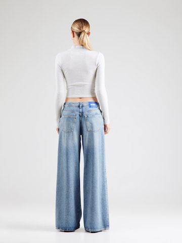 HUGO Baggy Jeans 'Gobana_B' in Blue