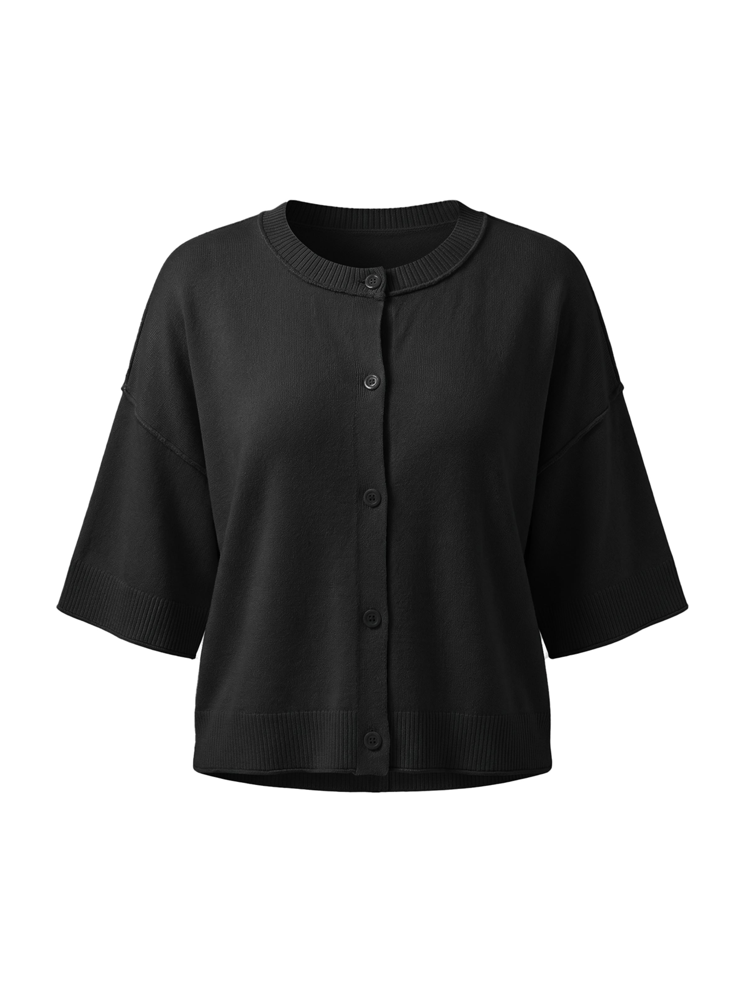 Imily Bela Knit cardigan in Black: front