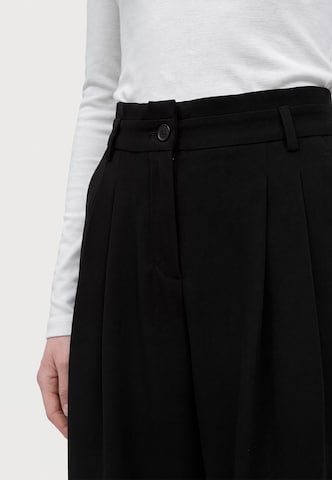 Only Tall Wide leg Bandplooibroek 'ONLEVI' in Zwart