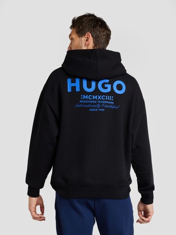Sweat-shirt 'Nazardo' HUGO en noir : devant