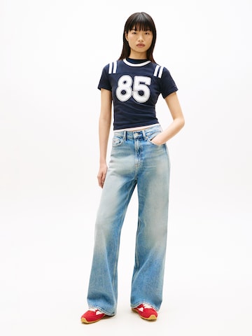 Tommy Jeans Wide Leg Jeans 'CLAIRE' in Blau
